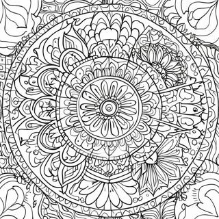 Creatieve Mandala Kleurplaat 10600-8481