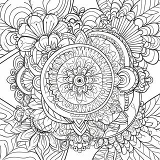 Creatieve Mandala Kleurplaat 10600-8484