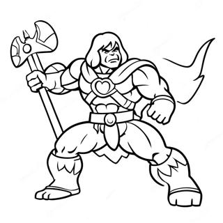 He Man Kleurplaten