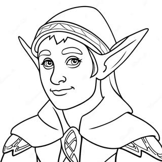 Elf Kleurplaten