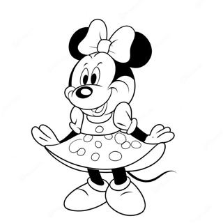 Minnie Mouse Kleurplaten