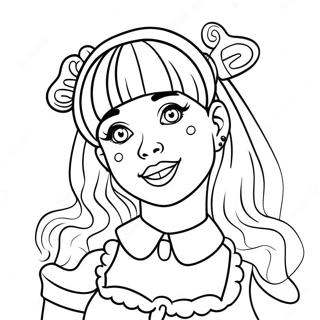 Melanie Martinez Kleurplaat 11470-8981