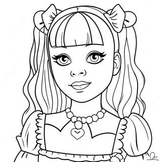 Melanie Martinez Kleurplaat 11470-8984