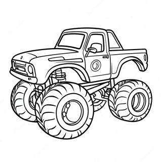 Spiderman Monster Truck Kleurplaat 11570-9078