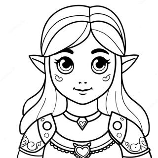 Zelda Kleurplaten