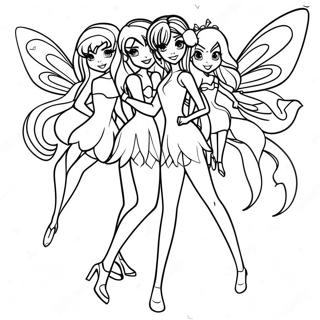 Winx Club Kleurplaat 12110-9502