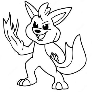 Lucario Kleurplaten