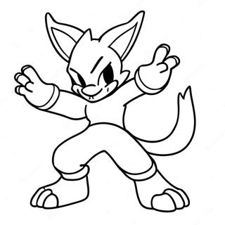 Lucario Kleurplaten