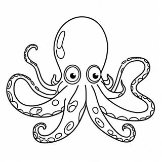 Octopus Kleurplaat 1390-1110