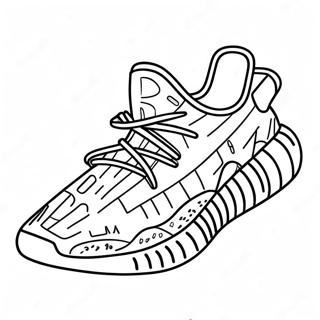 Yeezy Schoen Kleurplaten