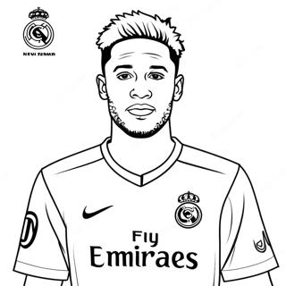 Neymar Kleurplaten