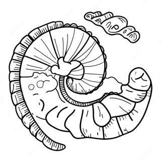 Fossiel Kleurplaat 15000-11809