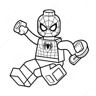 Spiderman Lego Kleurplaten