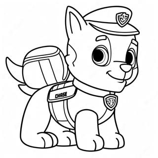 Chase Van Paw Patrol In Actie Kleurplaat 15251-12039