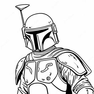 Boba Fett Kleurplaat 15680-12353