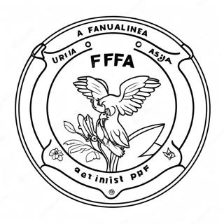 Ffa Logo Kleurplaat 15930-12549