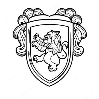 Gryffindor Wapen Kleurplaat 16690-13153