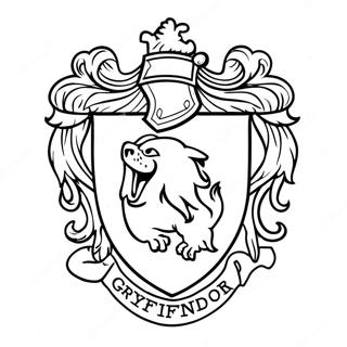 Gryffindor Wapen Kleurplaat 16690-13155