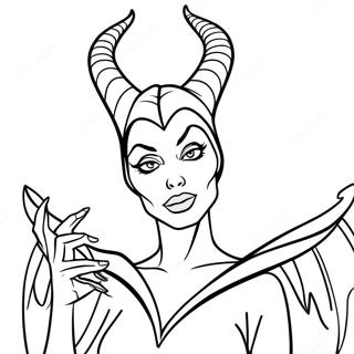 Maleficent Kleurplaten