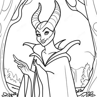 Maleficent Kleurplaten