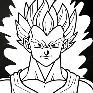 Vegito Kleurplaten