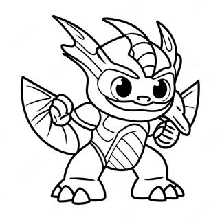 Skylanders Kleurplaten