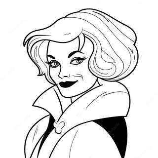 Cruella Kleurplaten