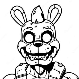 Springtrap Kleurplaten