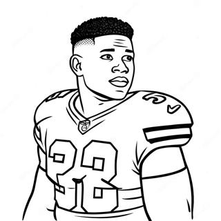 Saquon Barkley Kleurplaten