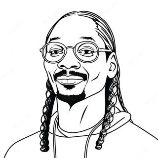 Kleurplaat Van Snoop Dogg 19542-15441