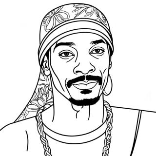 Kleurplaat Van Snoop Dogg 19542-15443