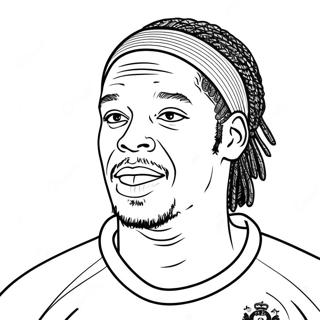 Ronaldinho Kleurplaten