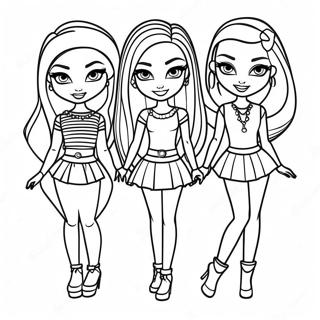 Mode Bratz Kleurplaten