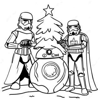 Star Wars Kerstmis Kleurplaten