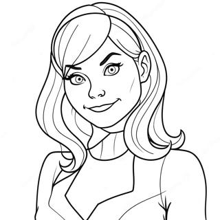 Gwen Stacy Kleurplaten