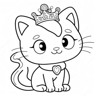 Prinses Kitty Kleurplaat 20922-16544