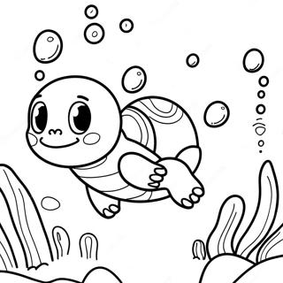 Squirtle Kleurplaten