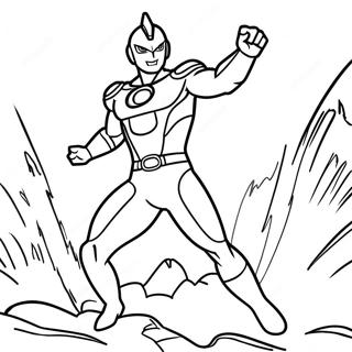 Ultraman Kleurplaten