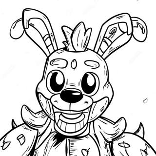 Springtrap Fnaf Kleurplaat 22032-17405