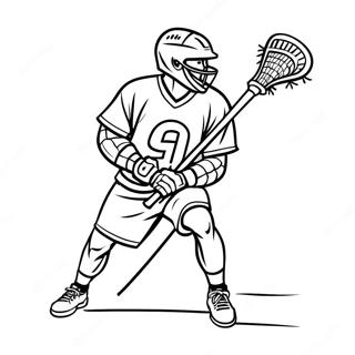 Lacrosse Kleurplaten