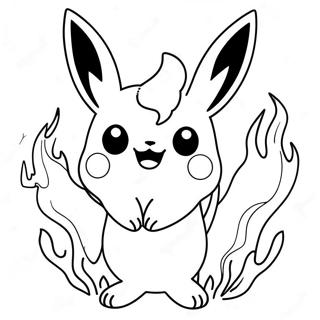 Flareon Kleurplaten