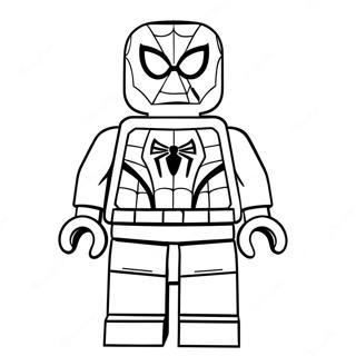 Lego Spiderman Kleurplaten