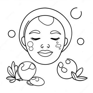 Bubble Skincare Ontspannende Spa Kleurplaat 2390-1909