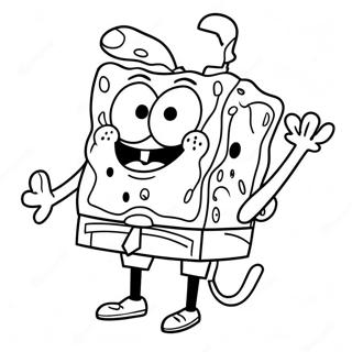 Spongebob En Vrienden Kleurplaten