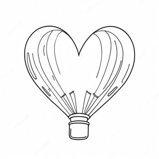 Hart Ballon Kleurplaten