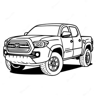 Toyota Tacoma Truck Kleurplaat 27184-21481