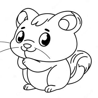 Hamtaro Kleurplaat 27284-21568