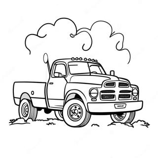 Ram Truck Kleurplaten