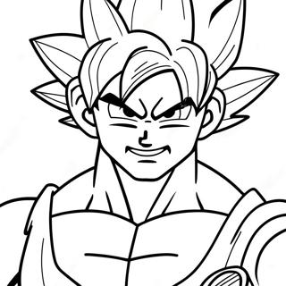 Goku Super Saiyan 4 Kleurplaten