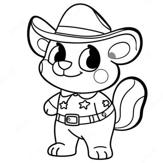 Sheriff Callie Kleurplaten